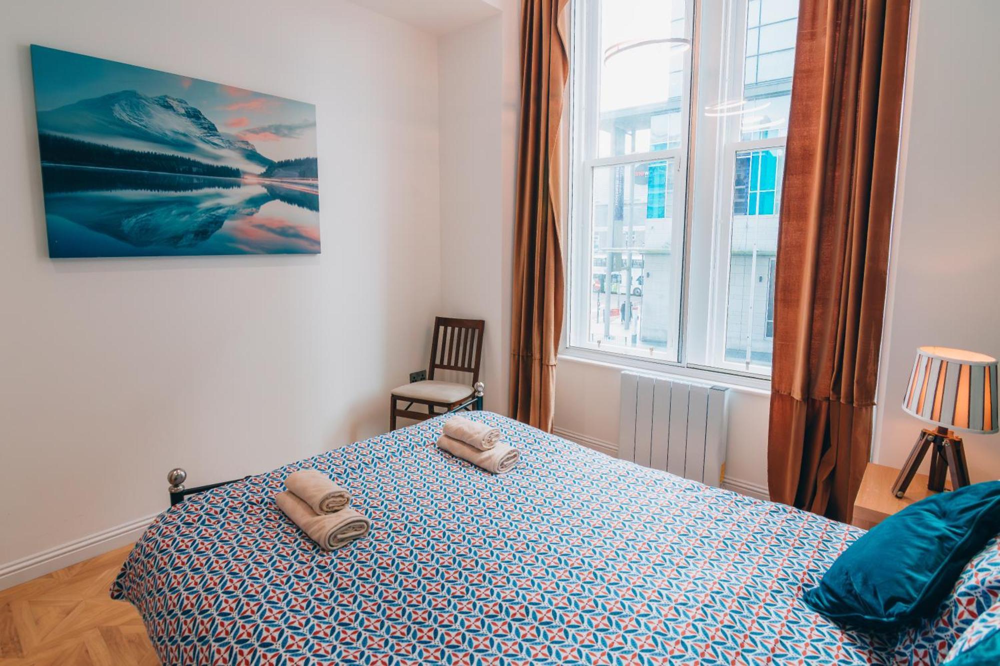 Modern Apartment In Aberdeen City Centre, Guild Street, Free Wifi Kültér fotó